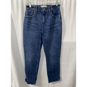 Abercrombie Fitch The 90's Slim Straight Ultra High Rise Curve Love Jeans 28/6S